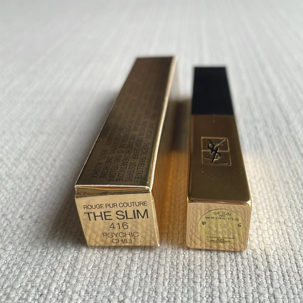 Yves Saint Laurent Rouge Pur Couture The Slim Matte Lipstick - 416 psychic chili